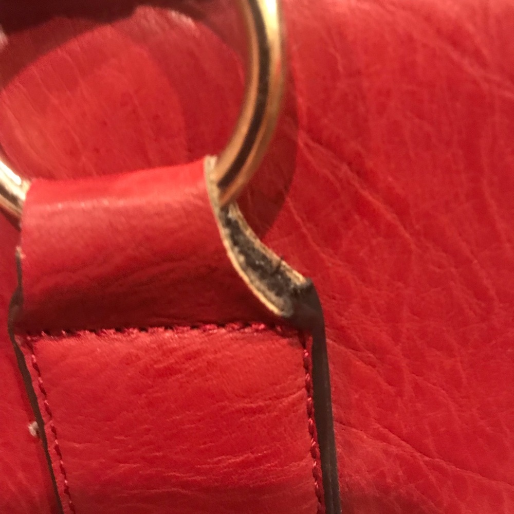Unique MMS Design Studio Red Bag / Purse - Picture 6 of 8